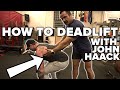 How to Deadlift and Pendlay Row with John Haack