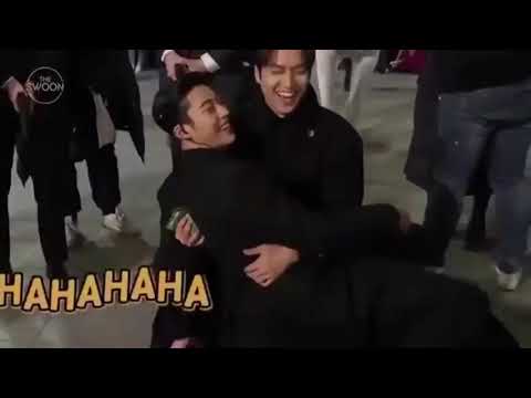 Lee Min Ho - Woo Do Hwan Bromance Behind the Scene