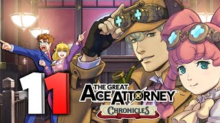 The Great Ace Attorney Chronicles HD Part 11 Trial Start Clouded Kokoro Case 4 (PS4)