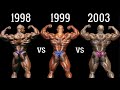 When was *RONNIE COLEMAN* at  his BEST? (1998 vs 1999 vs 2003)