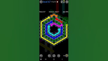 How To Solve Flow Free Hexes Variety Pack Level 67 Board Walk Through Solution Walkthrough