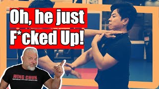 Wing Chun MASTER Caught Making MASSIVE Mistake!