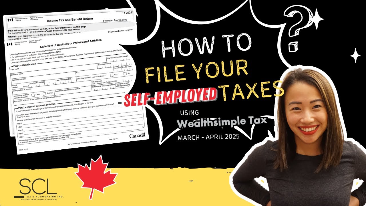How to file your SELF-EMPLOYED taxes with Wealthsimple (DIY T2125 ...