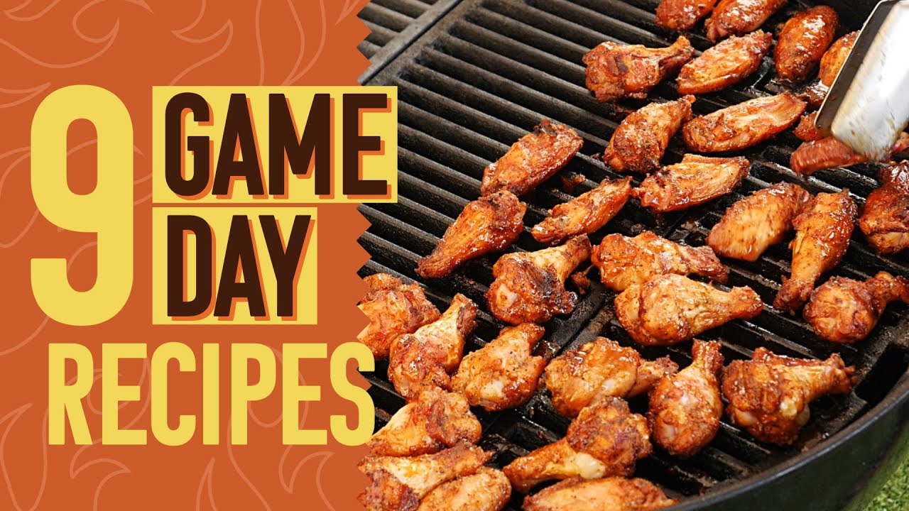 Our Top 9 Game Day Recipes On The Grill GRILLED Recipes YouTube