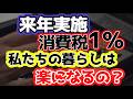 【減税】いよいよ来年に食品の消費税が1%(2年限定)になるそうですが本当に恩恵はあるのでしょうか?