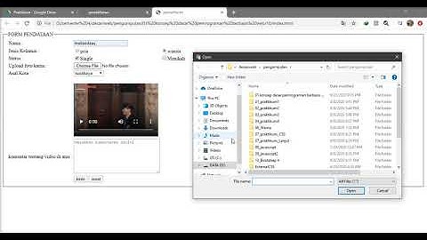 01 Praktikum Dasar Dasar HTML