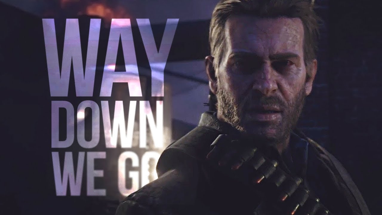 Way Down We Go - RED DEAD REDEMPTION 2 EDIT 4K - YouTube