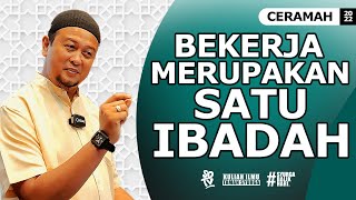 SYAMSUL DEBAT | BEKERJA MERUPAKAN SATU IBADAH