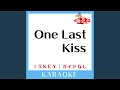 One Last Kiss+4Key (原曲歌手:宇多田ヒカル) (ガイド無しカラオケ)