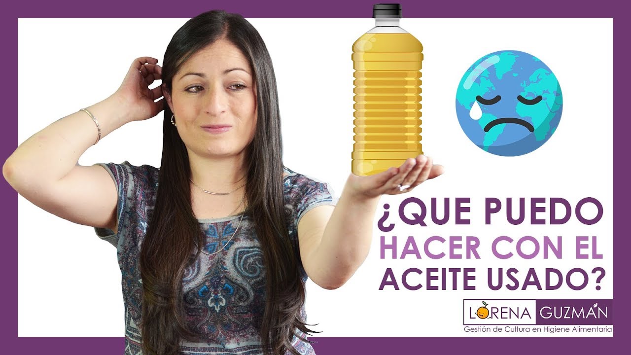 creencia Ambiguo Arte Que puedo hacer con el ACEITE USADO? ☣️, puedes estar contaminando el  PLANETA 🌎 - YouTube