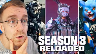 ERSTER EINBLICK in das SEASON 3 RELOADED UPDATE 🚨 (Operator Skins, Roadmap & MEHR) - MW3 Warzone