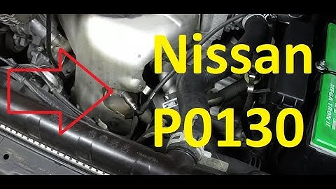 Causes and Fixes Nissan P0130 Code: O2 Sensor Circuit Malfunction (Bank 1 Sensor 1)
