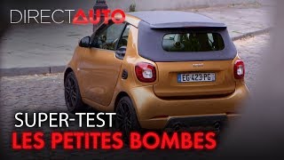 SUPER-TEST : MINI JCW, SMART BRABUS, ABARTH 595