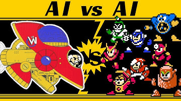 Wily Machine 2 CHALLENGE (VS Robot Masters) | Mega Man CPU Battle