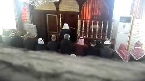 تلاوة مؤيد السرحان من صلاة الجمعة 23/12/2016