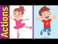 Action Verbs Vocabulary Chant for Children | English Vocabulary | Fun Kids English