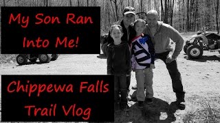 My Son Hit me With His ATV