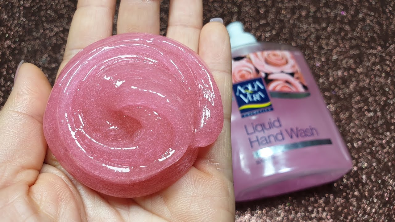 Diy Slime Clear With Hand Wash ! How To Make Slime YouTube