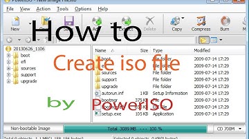 How to create iso file By powerISO Software New 2017