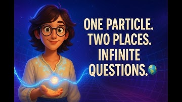 The Quantum Mystery: How One Particle Exists in Two Places 🌌🔬