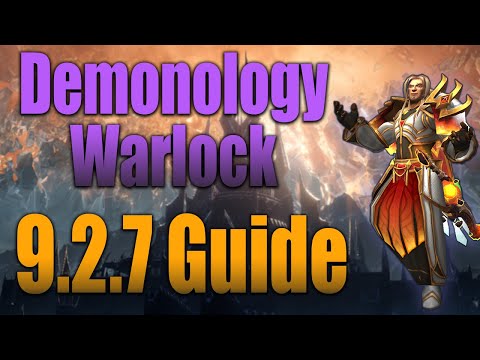 Season 4 - 9.2.7 Demonology Warlock Guide! Rotation, Talents, Legendaries, Conduits and More!