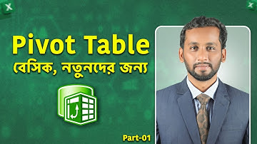 Excel Pivot Table for Beginner | Part 01 | Microsoft Excel Bangla Tuttorial