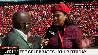 Economic Freedom Fighters paint FNB Stadium red: Leigh-Ann Mathys