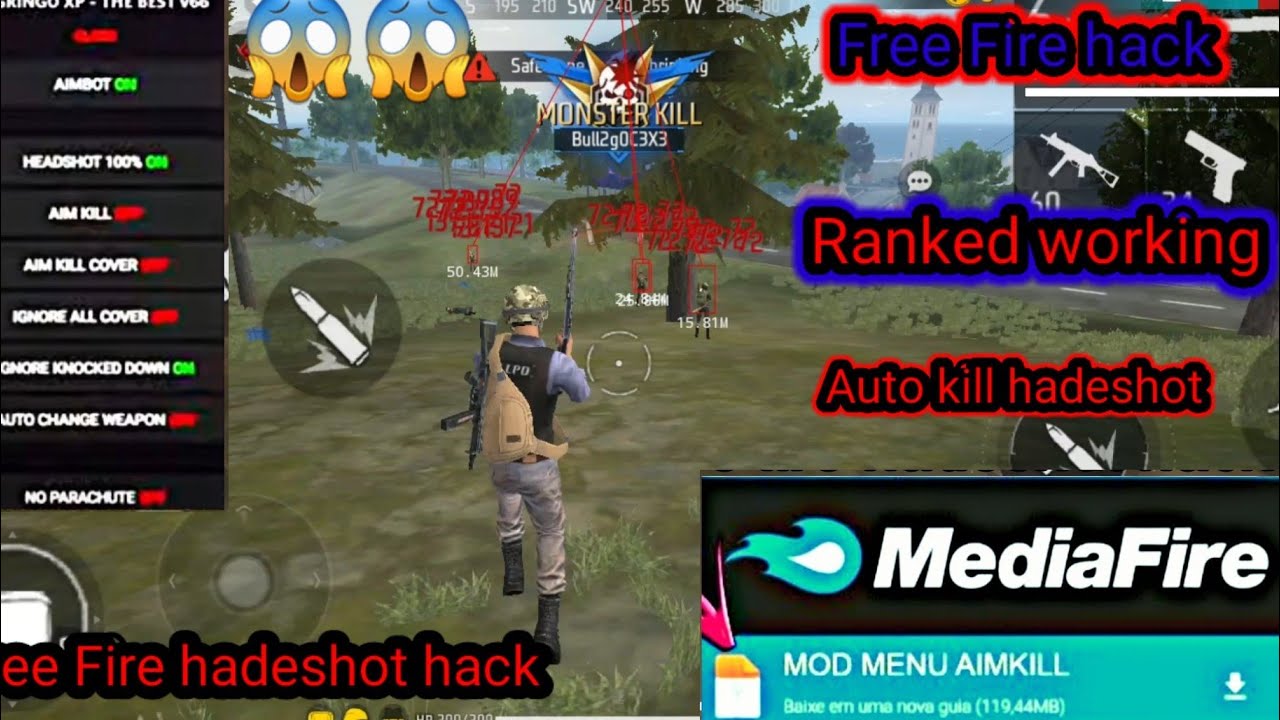 FREE FIRE NEW MOD MENU [1.48.0/1.48.6. AIMBOT/ AUTO HS/ DAMAGEHACK