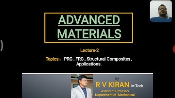 ADVANCED MATERIALS LECTURE 2