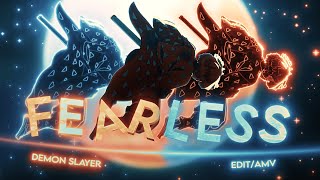 Fearless | Demon Slayer  [Edit/AMV] 4K Resimi