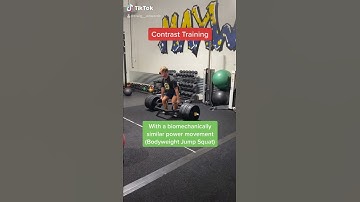 Contrast Training: Trap Bar Deadlift to Bodyweight Jump Squat