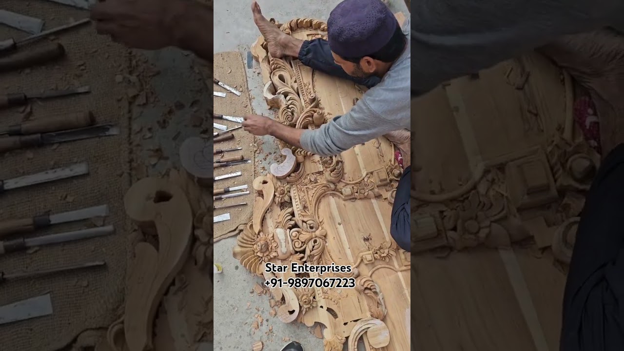 Wooden Carving Work Tools by Star Enterprises. 