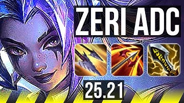 ZERI & Yuumi vs DRAVEN & Elise (ADC) | 17/0/8, Legendary | EUW Diamond | 25.21