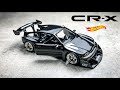 Honda CRX Rear Engine V6 Twin Turbo Time Attack Hot Wheels Custom