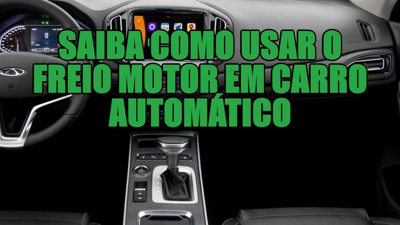 Saiba como usar o freio motor em carro automático - YouTube