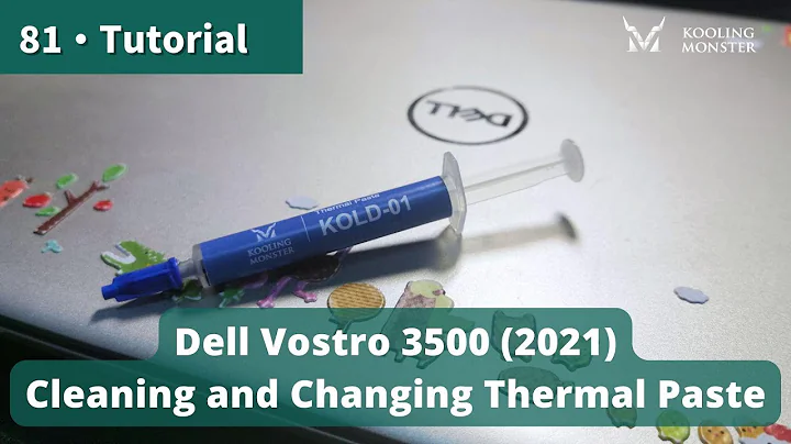Speed Up Your Dell Vostro 3500 2021  Prevent Overheating With Dust Cleaning & New Thermal Paste