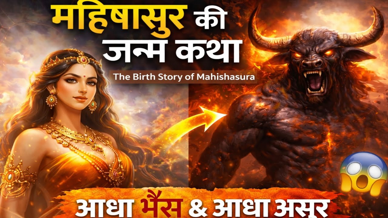 महिषासुर का जन्म कैसे हुआ? | Mahishasura Birth Story | Devi Durga Katha