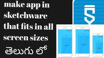 make app in sketware to fit all screen sizes responsive app - BR Tech Reality