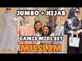 Temukan gaya unik dr gamis smp set rok yg pasti bikin tren gamis midi hijab gamisjumbo grosir