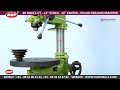 HMP-21 &amp; HMP-23B 40mm 12" inch Die Works Pillar Drilling Machine Manufacturer Rajkot Gujarat BHARAT