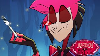 Alastor Eating Breakfast- Hazbin Hotel S1 Ep3.