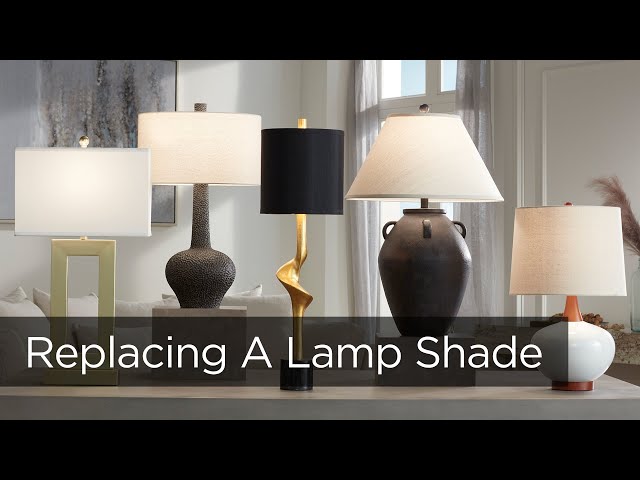 How To Measure A Lamp Shade Replacing, How Much Is Table Lamp Shades Measured In Meters
