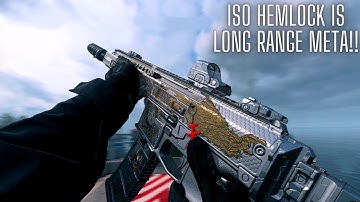The ISO Hemlock Is Long Range META!!! (Call Of Duty Warzone 2 0 & DMZ)