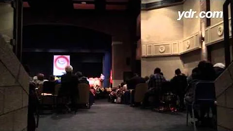 Dr. Jerald Proctor reads a poem he called "I have ...