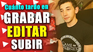 ¿Cuánto se tarda en editar una hora de vídeo?