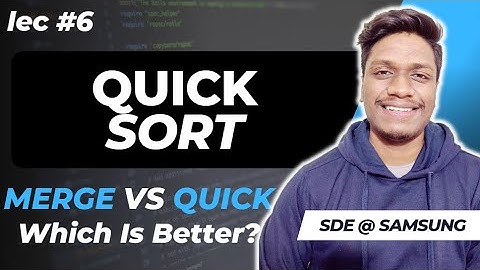 Quick Sort 🔥 | Imp Interview Question | Data Structures and Algorithms | CodeOps