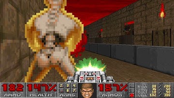 Final Doom The Plutonia Experiment Map18 UV Max in 1m34s by Adam Hegyi