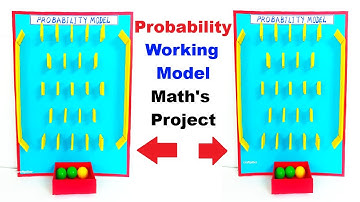 probability working model - maths project - diy | craftpiller | class 9 | class 10