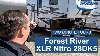 Forest River XLR Nitro 28DK5 Fifth Wheel Tour by RV Tours by RV One 384 views 1 year ago 2 minutes, 31 seconds