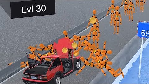 Car Crash drive | Car drive mega ramp ~ Car crash master 3D  #carcrash #beamngdrive #crashmaster3d